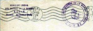 Oran enveloppes pub 603